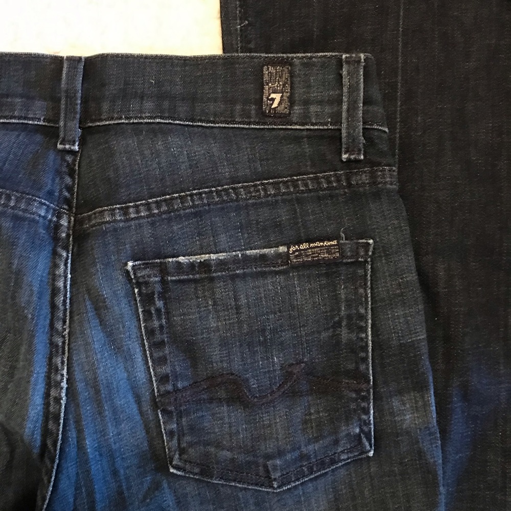 7 for all Mankind Size 28 High Waist Bootcut Jeans - Picture 4 of 8